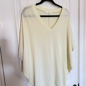 Charlotte Avery Cream V-Neck Top